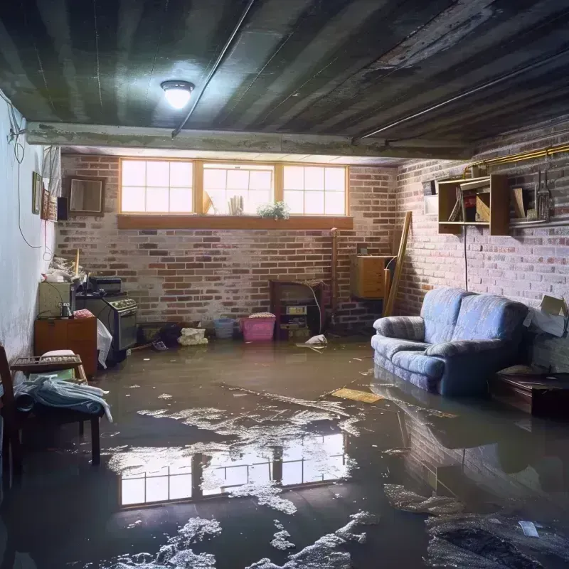 Flooded Basement Cleanup in Henderson County, NC